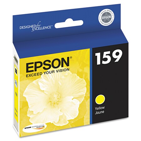 Epson (159) UltraChrome Hi-Gloss 2 Ink, Yellow T159420